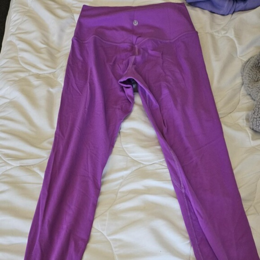 Lululemon  dark purple barely worn ! Aligns